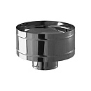 Зонт с ветрозащитой D-180 для дымохода из нержавеющей стали Прок по цене 2288 руб.